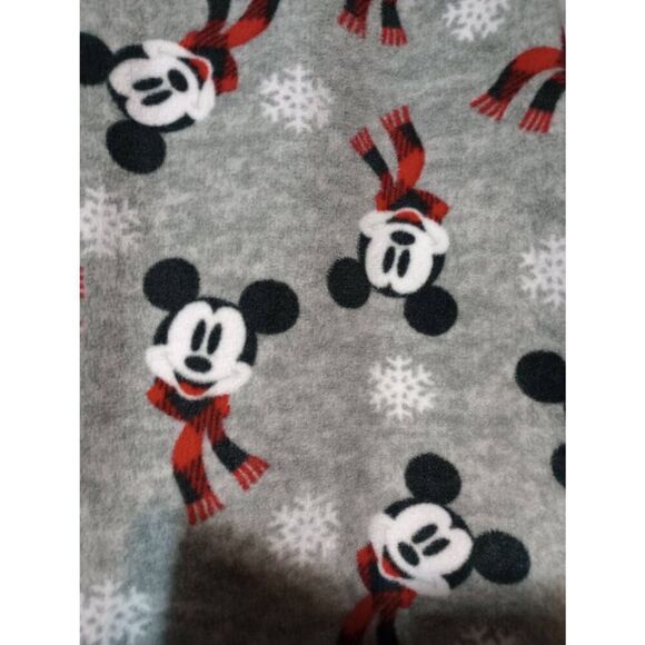Disney Pants Ladies 2x Mickey Mouse Lounge Fuzzy Snow Winter‎ - Picture 4 of 7